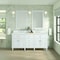 James Martin Vanities 72'' Double Vanity, Bright White w/ 3 CM Lime Delight Quartz Top 424-V72-BW-3LDL - alternate 2